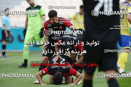 1618120, Tehran, Iran, لیگ برتر فوتبال ایران، Persian Gulf Cup، Week 18، Second Leg، Persepolis 2 v 1 Naft M Soleyman on 2021/03/18 at Azadi Stadium