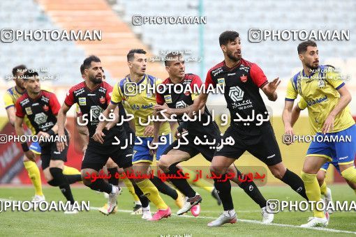 1618185, Tehran, Iran, لیگ برتر فوتبال ایران، Persian Gulf Cup، Week 18، Second Leg، Persepolis 2 v 1 Naft M Soleyman on 2021/03/18 at Azadi Stadium