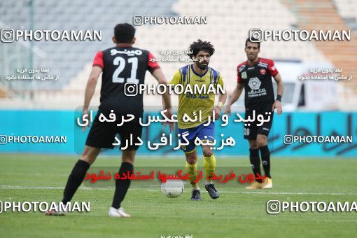 1618171, لیگ برتر فوتبال ایران، Persian Gulf Cup، Week 18، Second Leg، 2021/03/18، Tehran، Azadi Stadium، Persepolis 2 - ۱ Naft M Soleyman