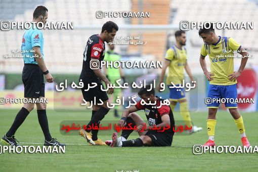 1618178, Tehran, Iran, لیگ برتر فوتبال ایران، Persian Gulf Cup، Week 18، Second Leg، Persepolis 2 v 1 Naft M Soleyman on 2021/03/18 at Azadi Stadium