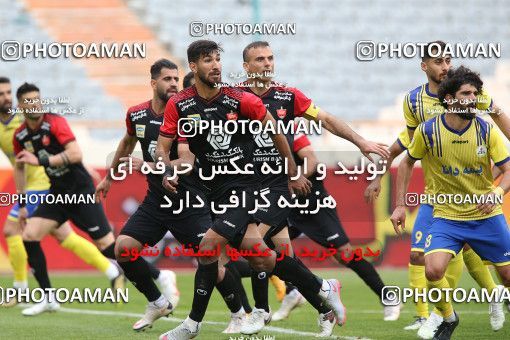 1618254, لیگ برتر فوتبال ایران، Persian Gulf Cup، Week 18، Second Leg، 2021/03/18، Tehran، Azadi Stadium، Persepolis 2 - ۱ Naft M Soleyman