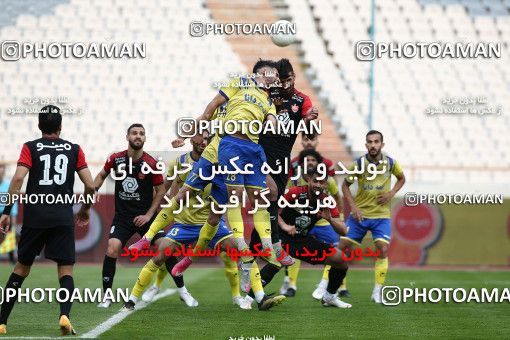 1618199, Tehran, Iran, لیگ برتر فوتبال ایران، Persian Gulf Cup، Week 18، Second Leg، Persepolis 2 v 1 Naft M Soleyman on 2021/03/18 at Azadi Stadium