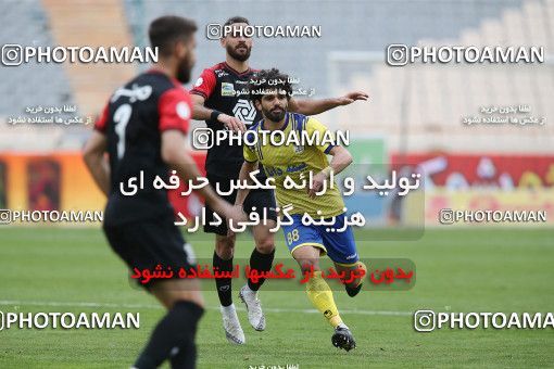 1618097, Tehran, Iran, لیگ برتر فوتبال ایران، Persian Gulf Cup، Week 18، Second Leg، Persepolis 2 v 1 Naft M Soleyman on 2021/03/18 at Azadi Stadium