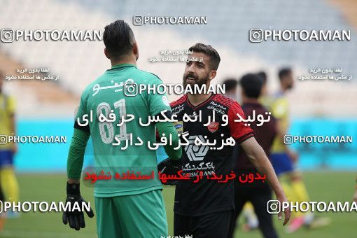 1618215, Tehran, Iran, لیگ برتر فوتبال ایران، Persian Gulf Cup، Week 18، Second Leg، Persepolis 2 v 1 Naft M Soleyman on 2021/03/18 at Azadi Stadium