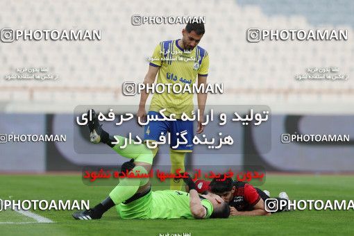 1618343, Tehran, Iran, لیگ برتر فوتبال ایران، Persian Gulf Cup، Week 18، Second Leg، Persepolis 2 v 1 Naft M Soleyman on 2021/03/18 at Azadi Stadium