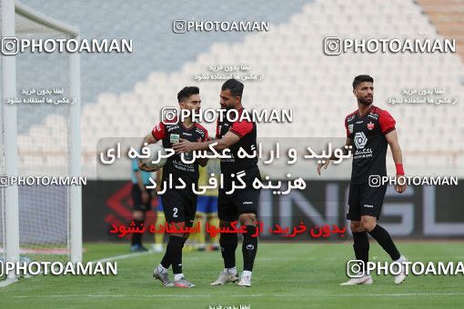 1618319, Tehran, Iran, لیگ برتر فوتبال ایران، Persian Gulf Cup، Week 18، Second Leg، Persepolis 2 v 1 Naft M Soleyman on 2021/03/18 at Azadi Stadium