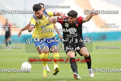 1618323, Tehran, Iran, لیگ برتر فوتبال ایران، Persian Gulf Cup، Week 18، Second Leg، Persepolis 2 v 1 Naft M Soleyman on 2021/03/18 at Azadi Stadium