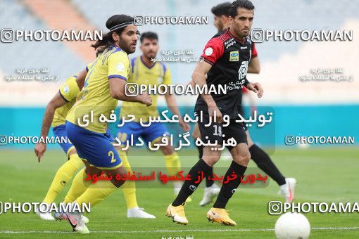 1618270, Tehran, Iran, لیگ برتر فوتبال ایران، Persian Gulf Cup، Week 18، Second Leg، Persepolis 2 v 1 Naft M Soleyman on 2021/03/18 at Azadi Stadium