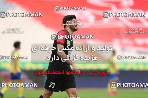 1618303, Tehran, Iran, لیگ برتر فوتبال ایران، Persian Gulf Cup، Week 18، Second Leg، Persepolis 2 v 1 Naft M Soleyman on 2021/03/18 at Azadi Stadium