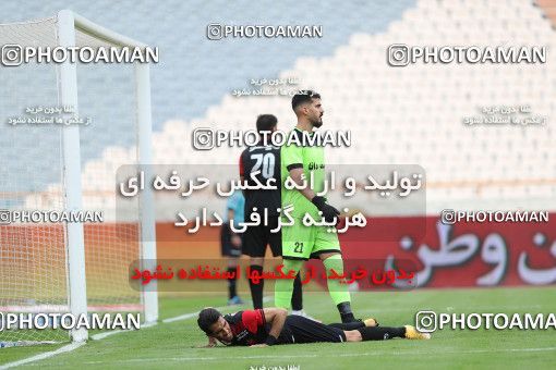 1618331, Tehran, Iran, لیگ برتر فوتبال ایران، Persian Gulf Cup، Week 18، Second Leg، Persepolis 2 v 1 Naft M Soleyman on 2021/03/18 at Azadi Stadium