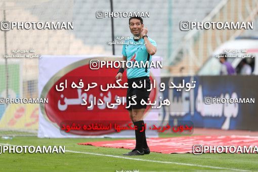 1618269, Tehran, Iran, لیگ برتر فوتبال ایران، Persian Gulf Cup، Week 18، Second Leg، Persepolis 2 v 1 Naft M Soleyman on 2021/03/18 at Azadi Stadium