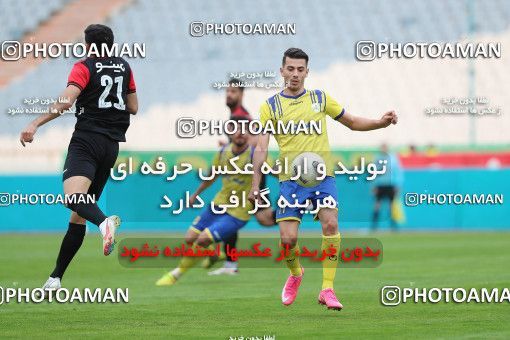 1618338, Tehran, Iran, لیگ برتر فوتبال ایران، Persian Gulf Cup، Week 18، Second Leg، Persepolis 2 v 1 Naft M Soleyman on 2021/03/18 at Azadi Stadium