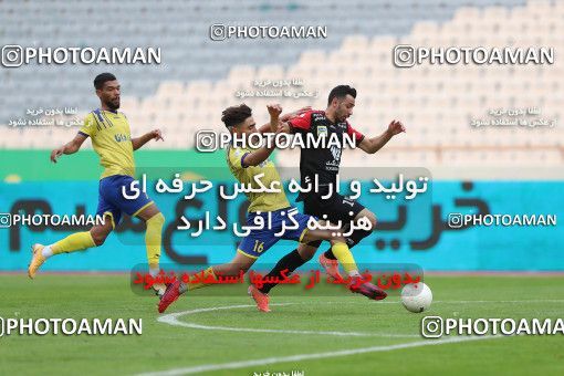 1618278, Tehran, Iran, لیگ برتر فوتبال ایران، Persian Gulf Cup، Week 18، Second Leg، Persepolis 2 v 1 Naft M Soleyman on 2021/03/18 at Azadi Stadium