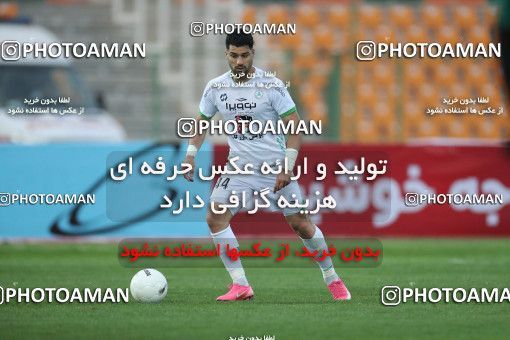 1619940, Tehran,Shahr Qods, , لیگ برتر فوتبال ایران، Persian Gulf Cup، Week 18، Second Leg، Paykan 1 v 0 Zob Ahan Esfahan on 2021/03/17 at Shahr-e Qods Stadium