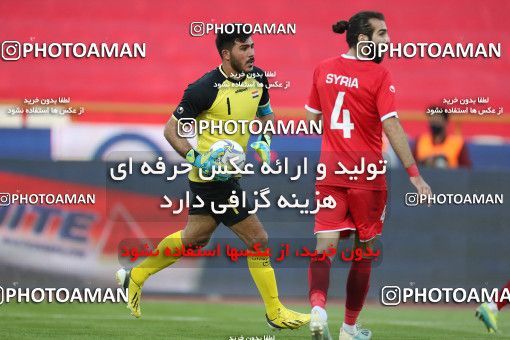 1626484, Tehran, Iran, International friendly match، Iran 3 - 0 Syria on 2021/03/30 at Azadi Stadium