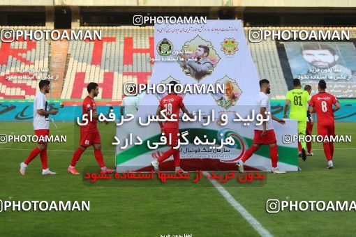 1709780, Tehran, Iran, لیگ برتر فوتبال ایران، Persian Gulf Cup، Week 20، Second Leg، Persepolis 2 v 0 Nassaji Qaemshahr on 2021/04/08 at Azadi Stadium