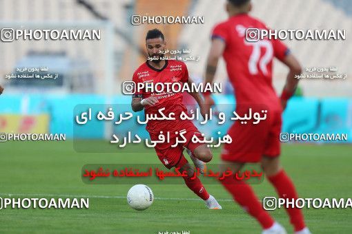 1709748, Tehran, Iran, لیگ برتر فوتبال ایران، Persian Gulf Cup، Week 20، Second Leg، Persepolis 2 v 0 Nassaji Qaemshahr on 2021/04/08 at Azadi Stadium