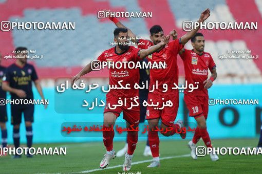 1709757, Tehran, Iran, لیگ برتر فوتبال ایران، Persian Gulf Cup، Week 20، Second Leg، Persepolis 2 v 0 Nassaji Qaemshahr on 2021/04/08 at Azadi Stadium