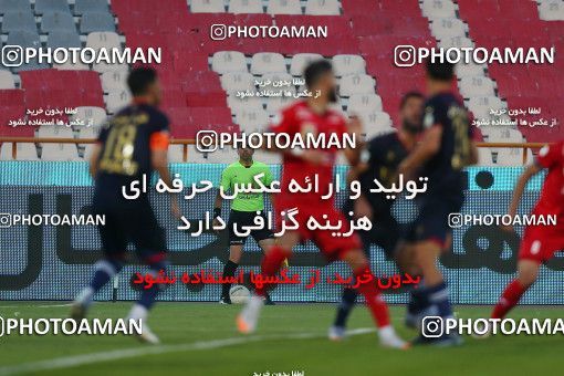 1709738, Tehran, Iran, لیگ برتر فوتبال ایران، Persian Gulf Cup، Week 20، Second Leg، Persepolis 2 v 0 Nassaji Qaemshahr on 2021/04/08 at Azadi Stadium