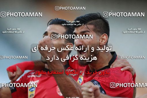 1632158, Tehran, Iran, لیگ برتر فوتبال ایران، Persian Gulf Cup، Week 20، Second Leg، Persepolis 2 v 0 Nassaji Qaemshahr on 2021/04/08 at Azadi Stadium