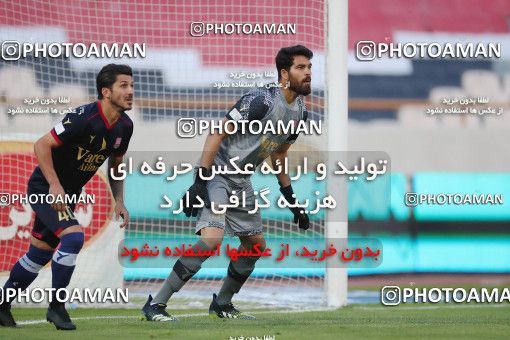 1632324, Tehran, Iran, لیگ برتر فوتبال ایران، Persian Gulf Cup، Week 20، Second Leg، Persepolis 2 v 0 Nassaji Qaemshahr on 2021/04/08 at Azadi Stadium