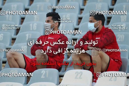 1632320, Tehran, Iran, لیگ برتر فوتبال ایران، Persian Gulf Cup، Week 20، Second Leg، Persepolis 2 v 0 Nassaji Qaemshahr on 2021/04/08 at Azadi Stadium