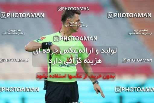 1632355, Tehran, Iran, لیگ برتر فوتبال ایران، Persian Gulf Cup، Week 20، Second Leg، Persepolis 2 v 0 Nassaji Qaemshahr on 2021/04/08 at Azadi Stadium