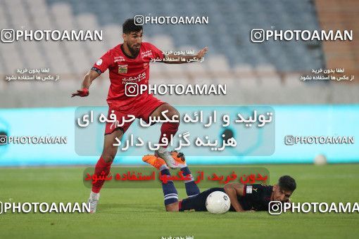 1632488, Tehran, Iran, لیگ برتر فوتبال ایران، Persian Gulf Cup، Week 20، Second Leg، Persepolis 2 v 0 Nassaji Qaemshahr on 2021/04/08 at Azadi Stadium