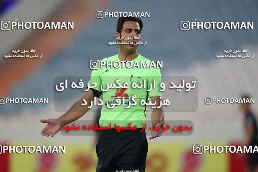 1632437, Tehran, Iran, لیگ برتر فوتبال ایران، Persian Gulf Cup، Week 20، Second Leg، Persepolis 2 v 0 Nassaji Qaemshahr on 2021/04/08 at Azadi Stadium