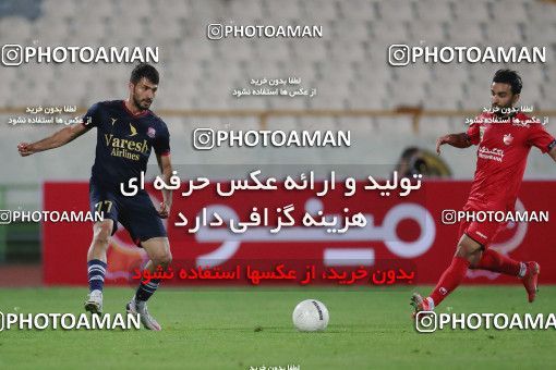 1632527, لیگ برتر فوتبال ایران، Persian Gulf Cup، Week 20، Second Leg، 2021/04/08، Tehran، Azadi Stadium، Persepolis 2 - 0 Nassaji Qaemshahr