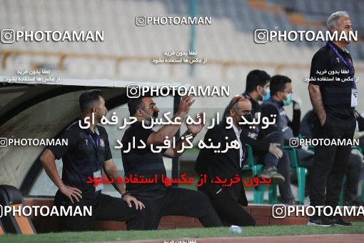 1632594, Tehran, Iran, لیگ برتر فوتبال ایران، Persian Gulf Cup، Week 20، Second Leg، Persepolis 2 v 0 Nassaji Qaemshahr on 2021/04/08 at Azadi Stadium