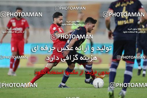 1632729, Tehran, Iran, لیگ برتر فوتبال ایران، Persian Gulf Cup، Week 20، Second Leg، Persepolis 2 v 0 Nassaji Qaemshahr on 2021/04/08 at Azadi Stadium