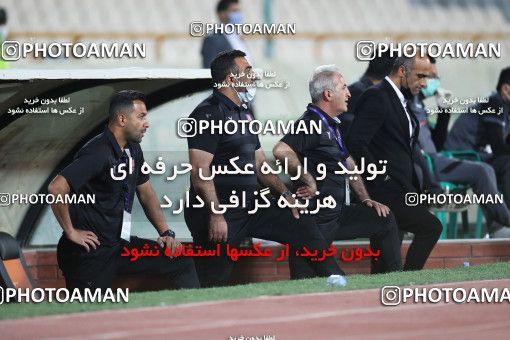 1632584, لیگ برتر فوتبال ایران، Persian Gulf Cup، Week 20، Second Leg، 2021/04/08، Tehran، Azadi Stadium، Persepolis 2 - 0 Nassaji Qaemshahr