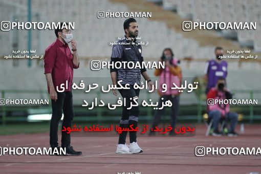 1632649, Tehran, Iran, لیگ برتر فوتبال ایران، Persian Gulf Cup، Week 20، Second Leg، Persepolis 2 v 0 Nassaji Qaemshahr on 2021/04/08 at Azadi Stadium
