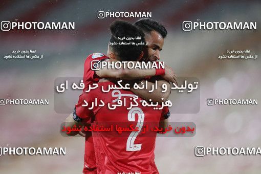 1632641, Tehran, Iran, لیگ برتر فوتبال ایران، Persian Gulf Cup، Week 20، Second Leg، Persepolis 2 v 0 Nassaji Qaemshahr on 2021/04/08 at Azadi Stadium