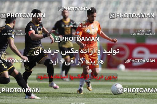 1644658, Tehran, , لیگ برتر فوتبال ایران، Persian Gulf Cup، Week 19، Second Leg، Saipa 0 v 1 Sepahan on 2021/04/05 at Azadi Stadium