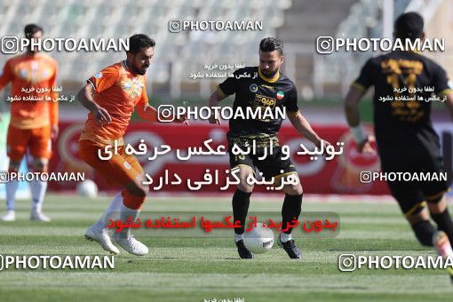 1644762, Tehran, , لیگ برتر فوتبال ایران، Persian Gulf Cup، Week 19، Second Leg، Saipa 0 v 1 Sepahan on 2021/04/05 at Azadi Stadium