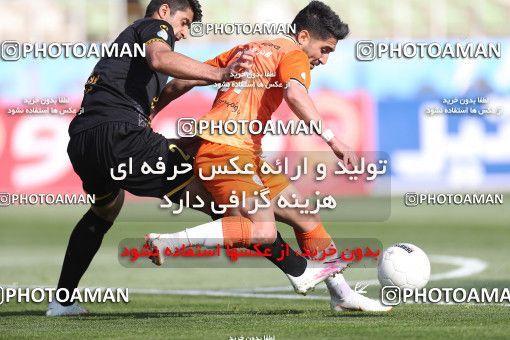 1644708, Tehran, , لیگ برتر فوتبال ایران، Persian Gulf Cup، Week 19، Second Leg، Saipa 0 v 1 Sepahan on 2021/04/05 at Azadi Stadium