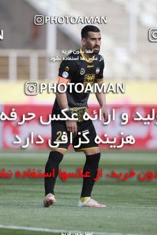 1644676, Tehran, , لیگ برتر فوتبال ایران، Persian Gulf Cup، Week 19، Second Leg، Saipa 0 v 1 Sepahan on 2021/04/05 at Azadi Stadium