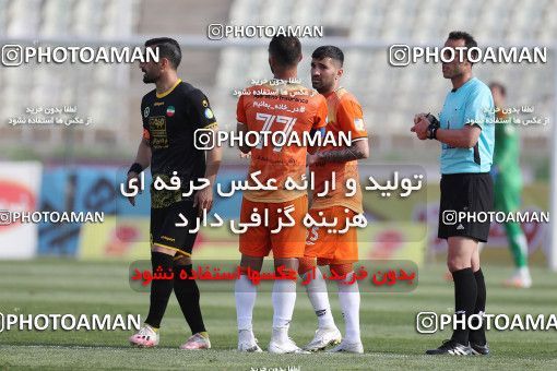 1644656, Tehran, , لیگ برتر فوتبال ایران، Persian Gulf Cup، Week 19، Second Leg، Saipa 0 v 1 Sepahan on 2021/04/05 at Azadi Stadium