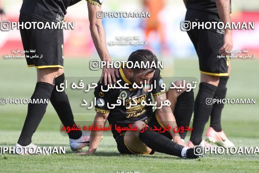 1644759, Tehran, , لیگ برتر فوتبال ایران، Persian Gulf Cup، Week 19، Second Leg، Saipa 0 v 1 Sepahan on 2021/04/05 at Azadi Stadium