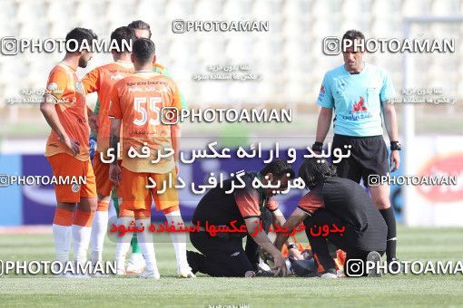 1644766, Tehran, , لیگ برتر فوتبال ایران، Persian Gulf Cup، Week 19، Second Leg، Saipa 0 v 1 Sepahan on 2021/04/05 at Azadi Stadium