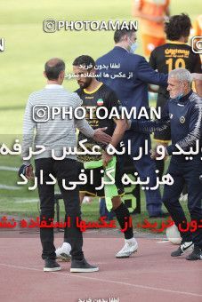 1644877, Tehran, , لیگ برتر فوتبال ایران، Persian Gulf Cup، Week 19، Second Leg، Saipa 0 v 1 Sepahan on 2021/04/05 at Azadi Stadium