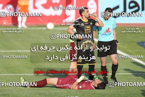 1644968, Tehran, , لیگ برتر فوتبال ایران، Persian Gulf Cup، Week 19، Second Leg، Saipa 0 v 1 Sepahan on 2021/04/05 at Azadi Stadium
