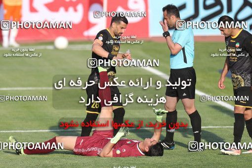 1644967, Tehran, , لیگ برتر فوتبال ایران، Persian Gulf Cup، Week 19، Second Leg، Saipa 0 v 1 Sepahan on 2021/04/05 at Azadi Stadium