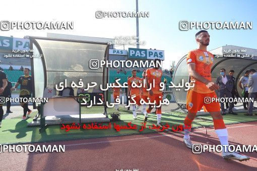1710248, Tehran, , لیگ برتر فوتبال ایران، Persian Gulf Cup، Week 19، Second Leg، Saipa 0 v 1 Sepahan on 2021/04/05 at Azadi Stadium