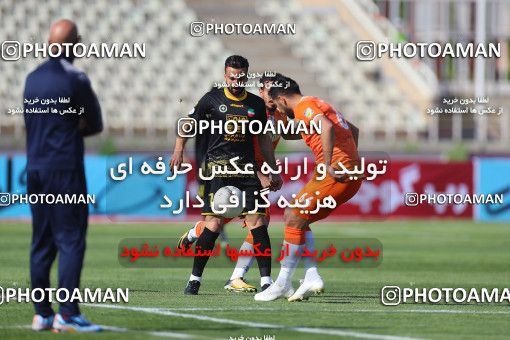 1710157, Tehran, , لیگ برتر فوتبال ایران، Persian Gulf Cup، Week 19، Second Leg، Saipa 0 v 1 Sepahan on 2021/04/05 at Azadi Stadium