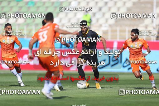 1710156, Tehran, , لیگ برتر فوتبال ایران، Persian Gulf Cup، Week 19، Second Leg، Saipa 0 v 1 Sepahan on 2021/04/05 at Azadi Stadium