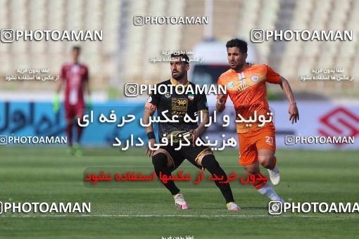 1710241, Tehran, , لیگ برتر فوتبال ایران، Persian Gulf Cup، Week 19، Second Leg، Saipa 0 v 1 Sepahan on 2021/04/05 at Azadi Stadium