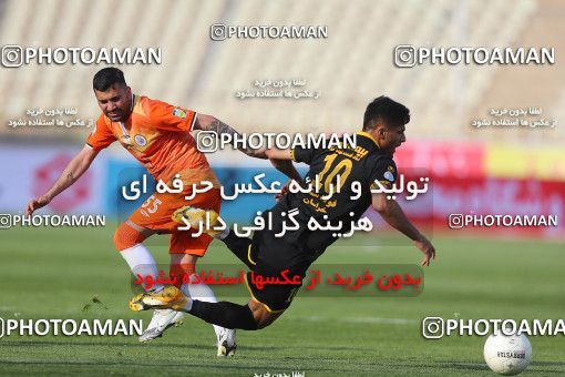 1710174, Tehran, , لیگ برتر فوتبال ایران، Persian Gulf Cup، Week 19، Second Leg، Saipa 0 v 1 Sepahan on 2021/04/05 at Azadi Stadium